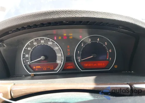 2007 BMW 750Li z USA, uszkodzony, nr VIN WBAHN83547DT65971